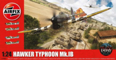 Kit Constructie Airfix Hawker Typhoon Mkib Scara 1:24 foto