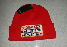 Caciula Dsquared2 beanie Logo Fes DSQ2 Fesuri barbati foto