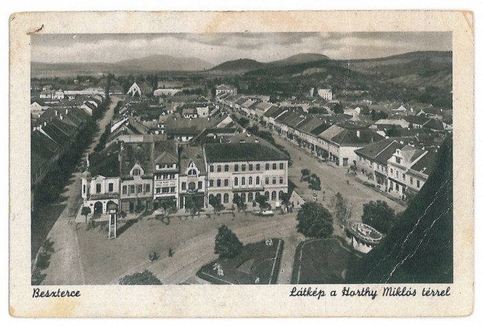 4083 - BISTRITA, Panorama - old postcard - unused