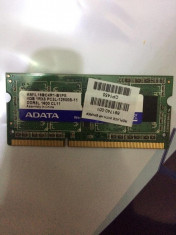 Memorie (placa) ram laptop 4gb DDR3 PC3L-12800S-11 DDR3L Adata 1600mhz foto