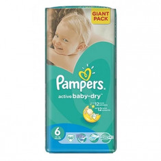 Scutece Pampers Giant Pack 6 Active Baby Pentru Copii foto