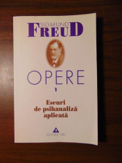 Opere, vol 1: Eseuri de psihanaliza aplicata - Sigmund Freud (1999) foto