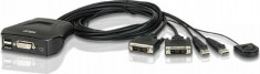 KVM Aten CS22D 2Port USB DVI foto