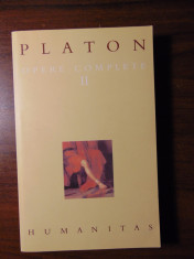 Platon - Opere complete, vol II (2), Humanitas, 2002 foto