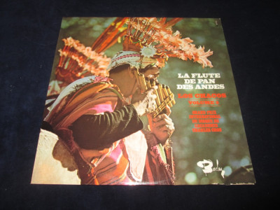 Los Chacos - La Flute De Pan Des Andes _ vinyl,LP _ Barclay (Franta) foto