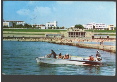 CPI (B9202) CARTE POSTALA - EFORIE, LA PLAJA, RPR, BARCA foto