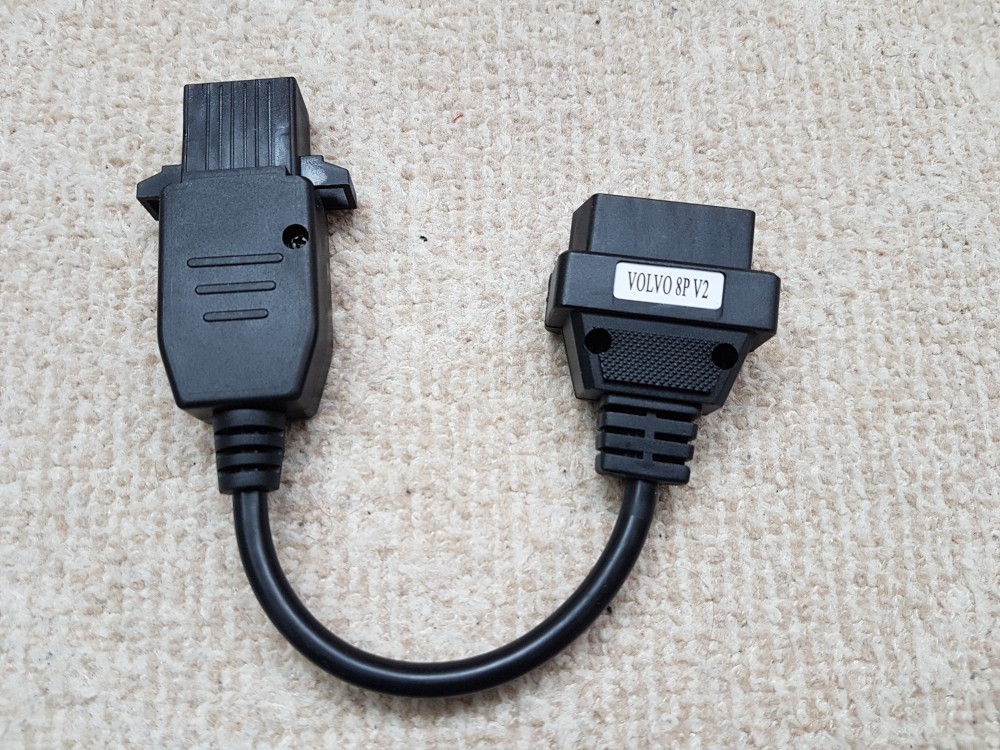 Cablu adaptor diagnoza Camion TIR Volvo 8/ 16 pini OBD2 Delphi Autocom |  Okazii.ro