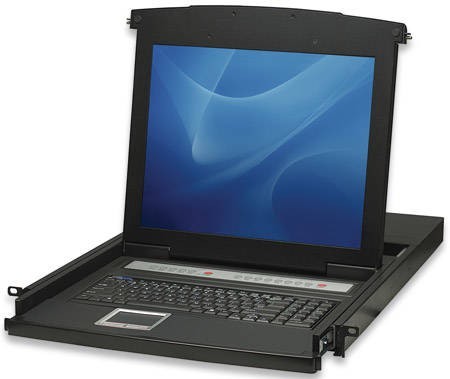 KVM Intellinet 506540 8 porturi PS/2 USB LCD 17 consola 1U foto mare KVM Intellinet 506540 8 porturi PS/2 USB LCD 17 consola 1U foto mare