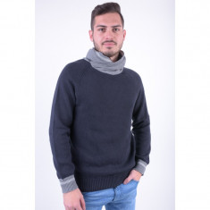 Pulover Bumbac Cu Gat Jack&amp;amp;Jones Raymond Bleomarin foto