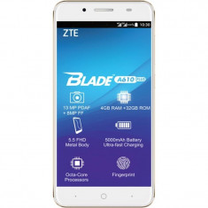 Smartphone ZTE A610 Plus 32GB Dual Sim 4G Gold foto