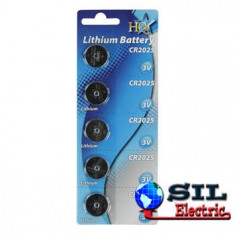 Baterie buton lithiu 3VDC 20x2.5mm HQ foto