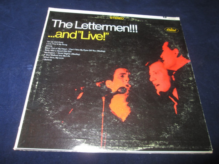 The Letterman - The Letterman ! ... And &quot;Live&quot; _ vinyl,LP _ Capitol (SUA)