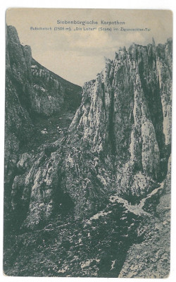 4096 - Bucset, BUCEGI Mountain, Brasov - old postcard - unused foto