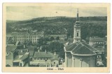 4070 - ZALAU, Salaj, Panorama - old postcard - used - 1939, Circulata, Printata