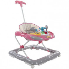 Premergator Cu Control Parental Super Car - Sun Baby - Roz Cu Gri foto