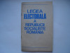Legea electorala a RSR, 1985, Alta editura