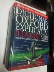 DICTIONAR OXFORD EXPLICATIV ILUSTRAT AL LIMBII ENGLEZE - Litera International foto