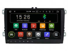 Unitate Multimedia cu Navigatie GPS Audio Video Touchscreen 9a?? Inch, Android, Skoda Rapid + Cadou Soft si Harti GPS 16Gb Memorie Interna foto