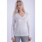 Bluza Vila Viloca V-neck Pristine