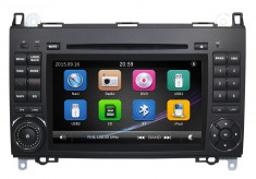 Unitate Multimedia cu Navigatie GPS Audio Video DVD si Touchscreen Mercedes Benz A160 + Cadou Card GPS 8Gb foto