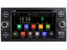 Unitate Multimedia cu Navigatie GPS Audio Video DVD si Touchscreen HD 7a?? Inch, Android, Wi-Fi, Ford Mondeo 2003-2007 + Cadou Card GPS 8Gb foto