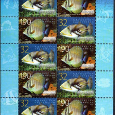 KAZAHSTAN 2010, Fauna - Pesti, serie completa neuzata, MNH