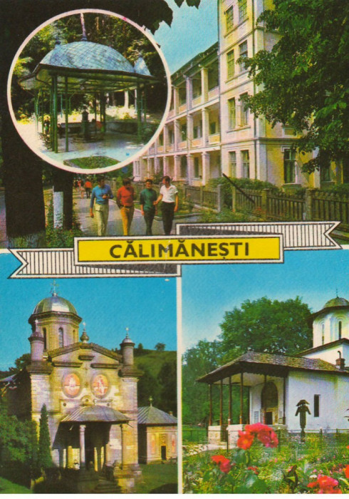 CPI (B9290) CARTE POSTALA - CALIMANESTI. MOZAIC