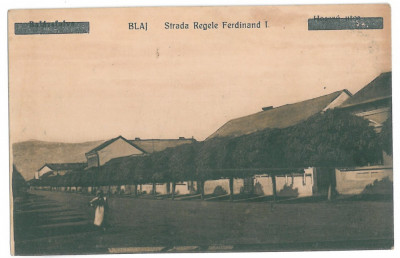 4108 - BLAJ, Alba, street Ferdinand - old postcard - unused foto