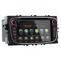 Unitate Multimedia cu Navigatie GPS Audio Video DVD si Touchscreen Ford C-Max + Cadou Card GPS 8Gb foto