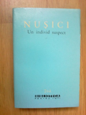 e3 Un Individ Suspect - Nusici foto