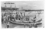 4106 - MAMAIA, Dobrogea, Plaja - old postcard, real PHOTO - unused, Necirculata, Fotografie