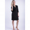 Rochie Vascoza Object Elsa 3/4 Negru