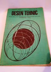 DESEN TEHNIC MANUAL CLASA A IX-A, GHEORGHE HUSEIN, MIHAIL TUDOSE, 1978 foto