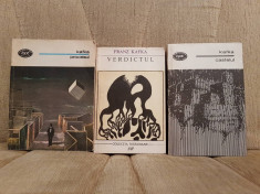 PROCESUL/CASTELUL/VERDICTUL-FRANZ KAFKA (3 VOL) foto