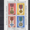 ROMANIA 1994 LP 1366 DECORATII MILITARE ROMANESTI 1866/1945 BLOC DANT. MNH