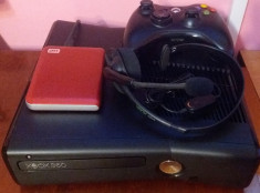 Xbox 360 650GB/GTA 5,FIFA 18,MINECRAFT,OPS3/MODAT RGH 2/Casti Originale foto