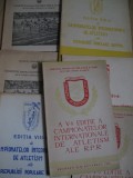 Programe atletism Campionatele Internationale ale RPR (lot 7 buc)