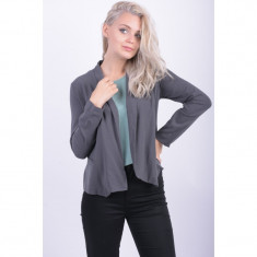 Cardigan Vascoza Vila Viavy Medium Grey Melange foto