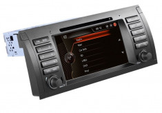 Unitate Multimedia cu Navigatie GPS Audio Video DVD si Touchscreen BMW Seria 5 E39 2002-2003 40-Pin + Cadou Card GPS 8Gb foto