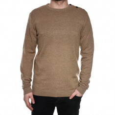 Pulover Jack&amp;amp;Jones Jprkanton Knit Crew Neck Camel foto