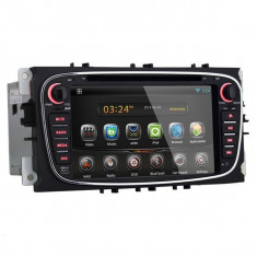 Unitate Multimedia cu Navigatie GPS Audio Video DVD si Touchscreen Ford Focus 2008-2011 + Cadou Card GPS 8Gb foto