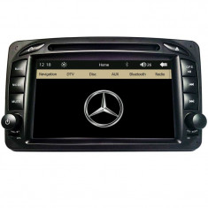 Unitate Multimedia cu Navigatie GPS Audio Video DVD si Touchscreen Mercedes Benz Vaneo 2002-2005 + Cadou Card GPS 8Gb foto