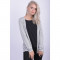 Cardigan Vero Moda New Vmnana Long Open Snow White Stripe Black Stripe