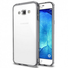 Husa Samsung Galaxy A8 2015 Ringke FUSION SMOKE BLACK + BONUS folie protectie display Ringke Phone Protect foto