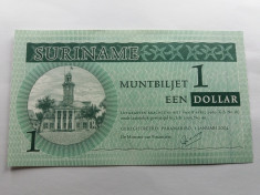 Suriname 1 dollar 2004-UNC foto