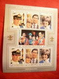 Colita Nunta Printesei Diana cu Printul Charles 1981 Guernsey, Nestampilat