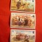Serie- 60 Ani Politia din Guernsey 1980, 3 valori