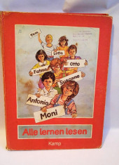 Carte limba germana, Alle Lernen lesen, Kamp, 1982 foto