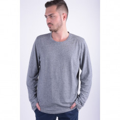 Bluza Jack&amp;amp;Jones Jjcoform Tee Ls Crewneck Oversize Dark Grey foto