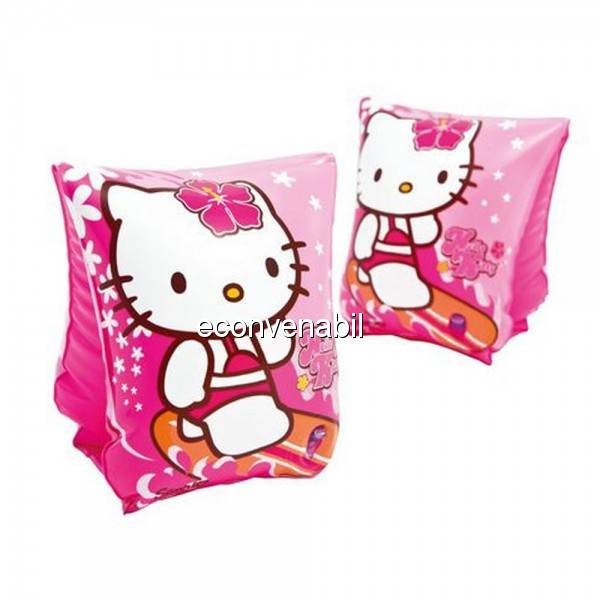 Aripioare Inot pentru copii Hello Kitty Intex 56666EU foto mare Aripioare Inot pentru copii Hello Kitty Intex 56666EU foto mare